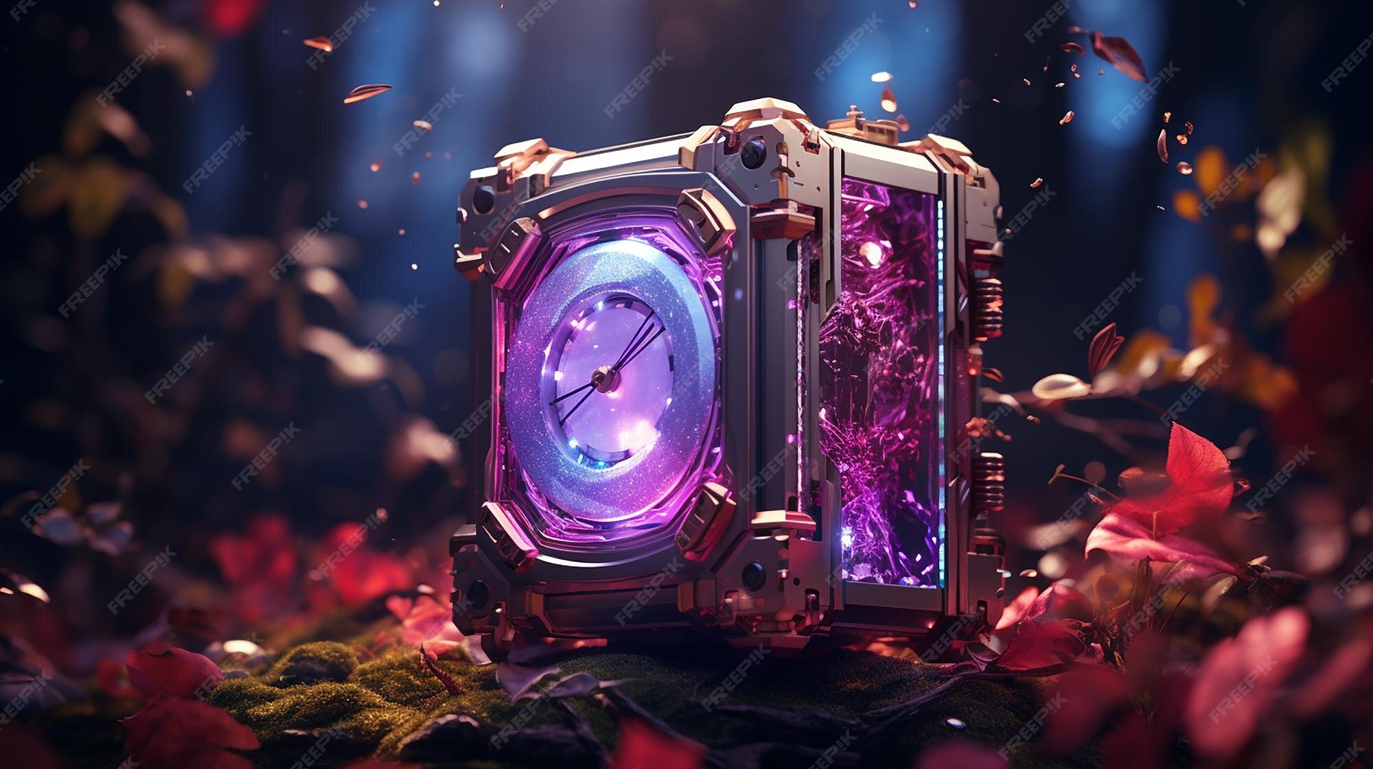Premium AI Image | Celestial Time Capsules A Journey Through Time 