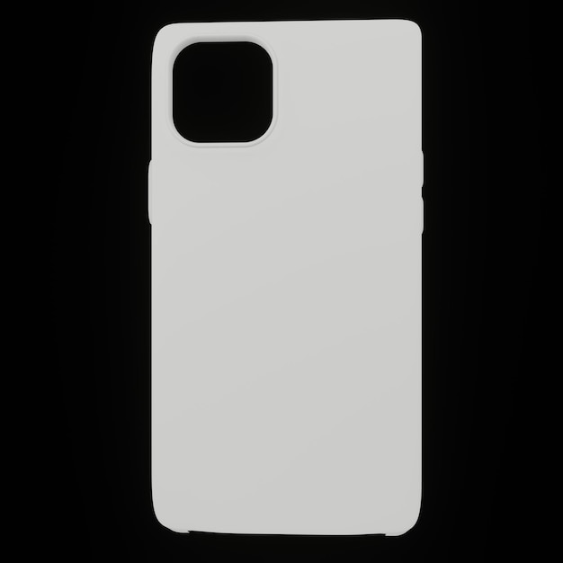 cell phone case mock up white and color