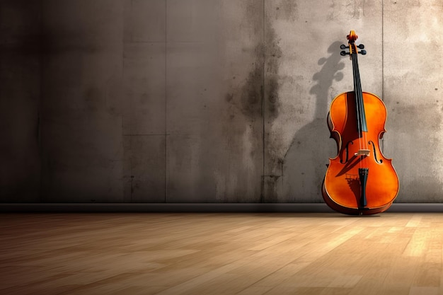 Cello background wall Generate Ai