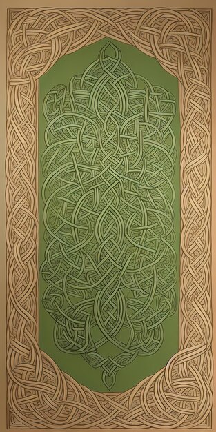 Photo celtic knot art