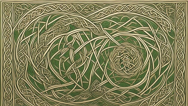 Photo celtic knot art