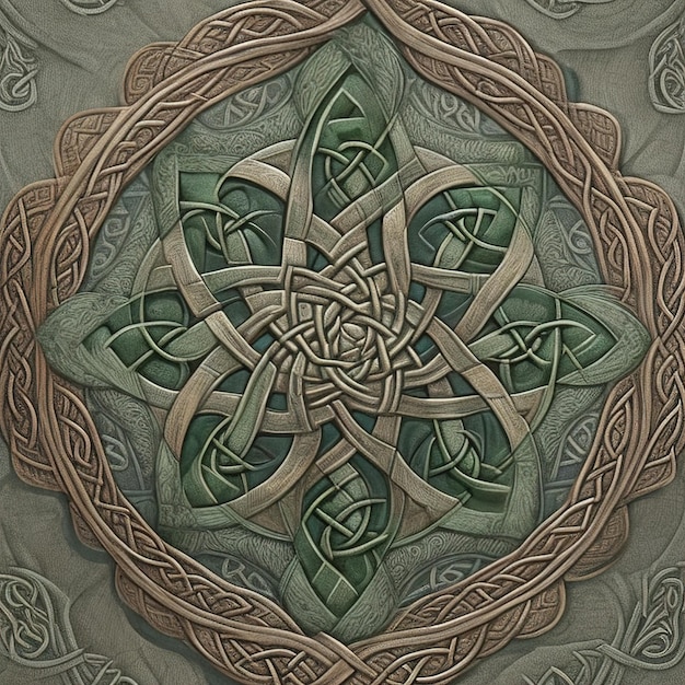 Photo celtic knot art