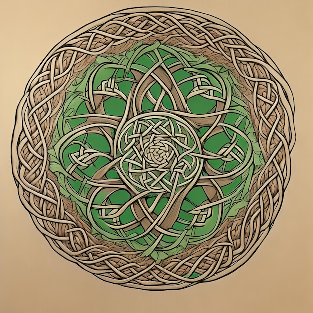 Celtic knot art