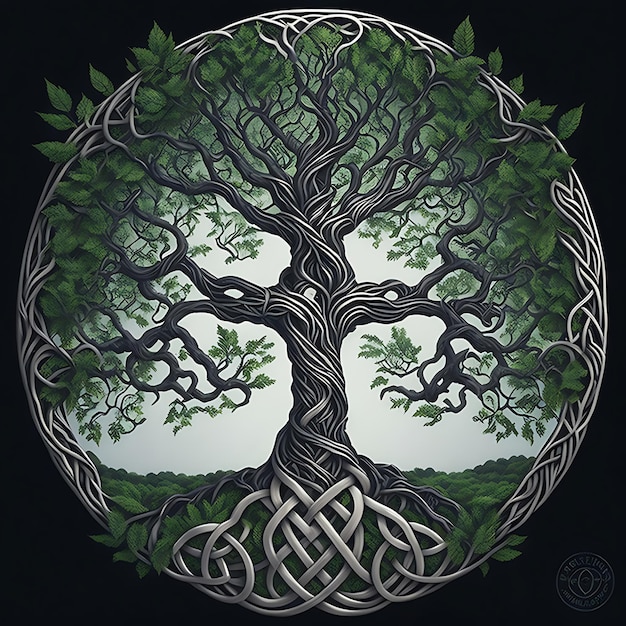 Celtic Tree of Life Design