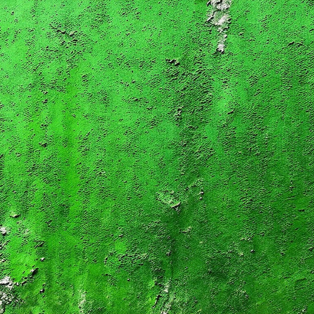 セメントグリーン・グランジの壁の質感