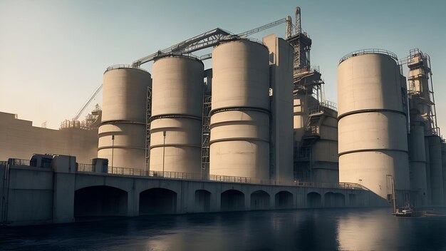 Photo cement manufactoring industry