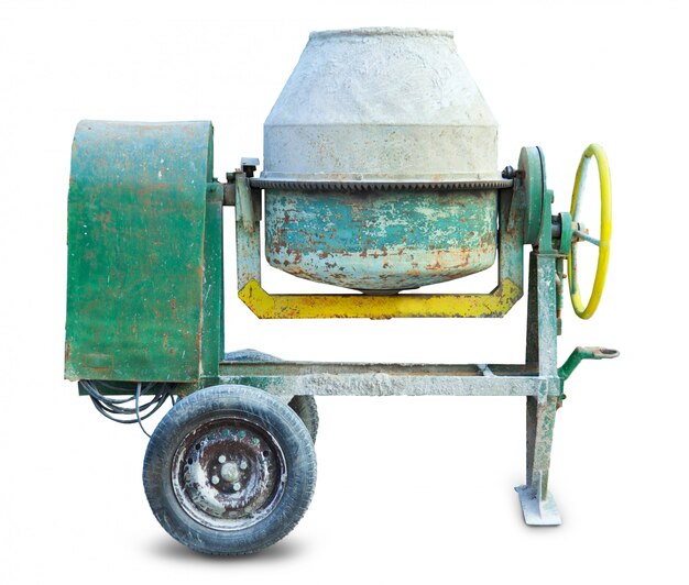 Foto cement mixer machine