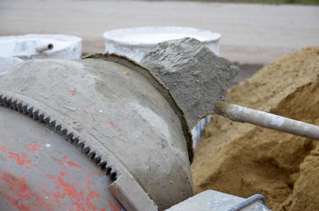 Photo cement mixer