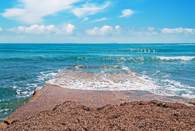 Цементная рампа в воде