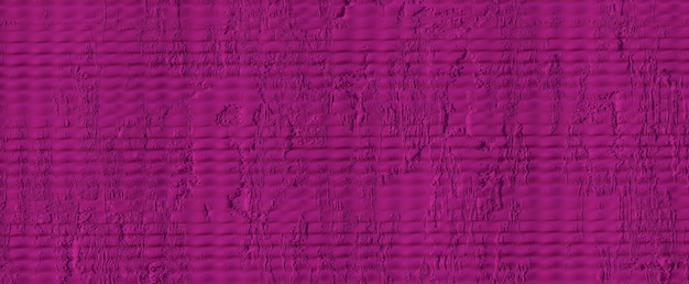 Cement streaks on purple wall background