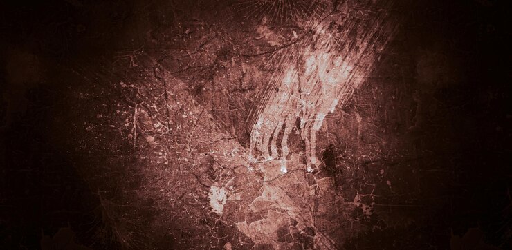 फोटो cement texture full of scratches scary dark concrete wall background