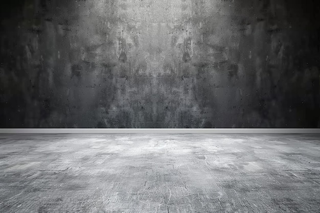 Cement wall and floor for copy space