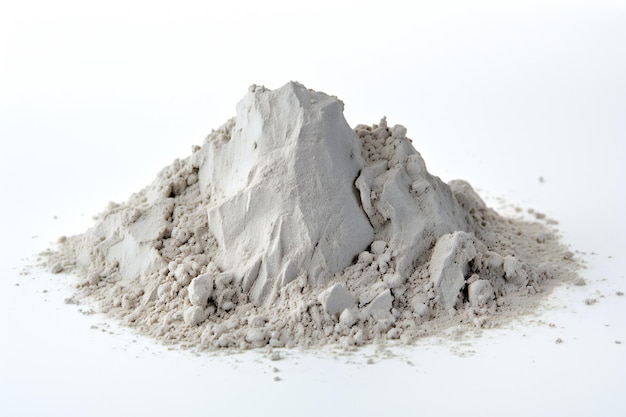 Photo a cement on a white background