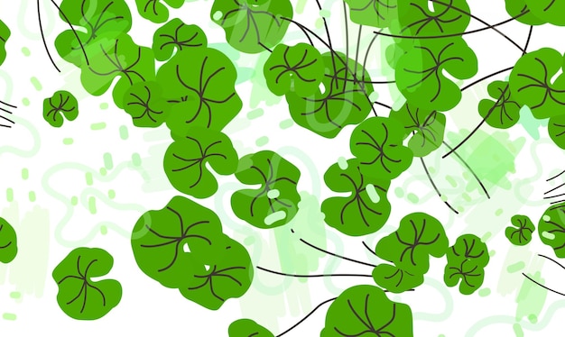 CENTELLA ASIATICA BLAD PATROON ACHTERGROND TEXTUREN PICTOGRAM