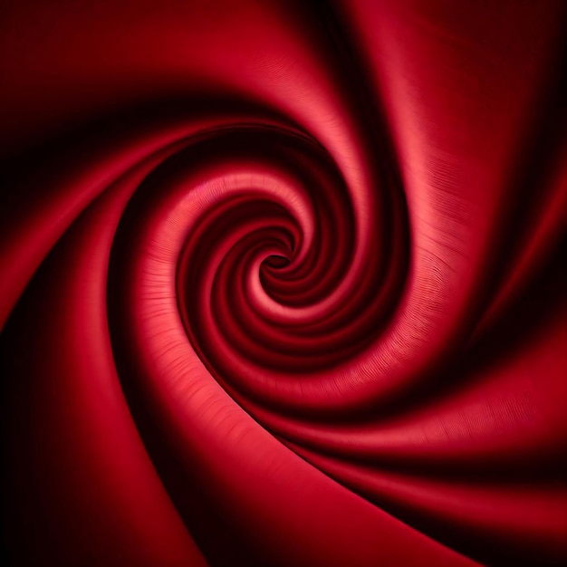 Center Spring Red Fabric Texture Background