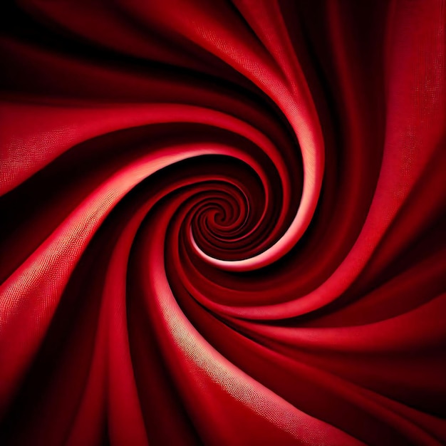 Center Spring Red Fabric Texture Background