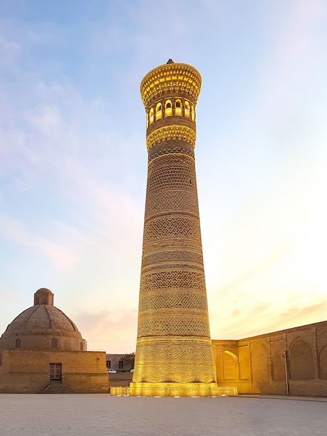 Centraal-Azië. Oezbekistan, Bukhara city Oude architectuur