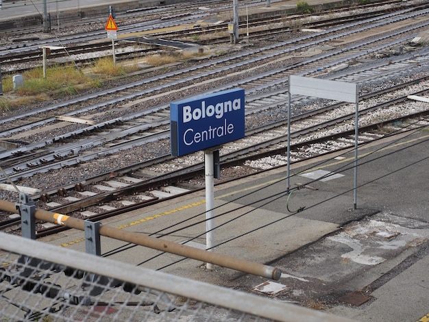 Centraal station van Bologna