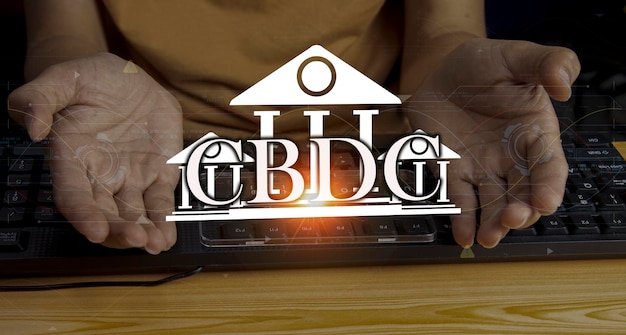 Photo a central bank digital currency cbdc is a new type of currency that governments around the world are experimenting with