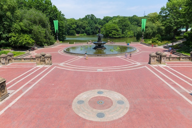 Central park angel of waters bethesda terrace