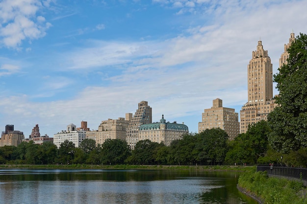 Central park lake