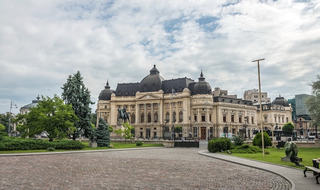 Central University Library in Bucharest Romania