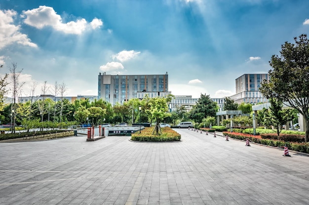 The century avenue of street scene in shanghai LujiazuiChina