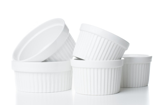 Ceramic bakeware isolated