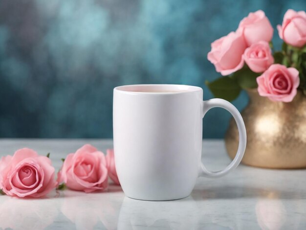 Ceramic Mug Mockup Birthday