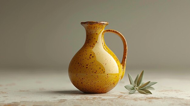 Ceramic Olive Oil Cruet Wallpaper