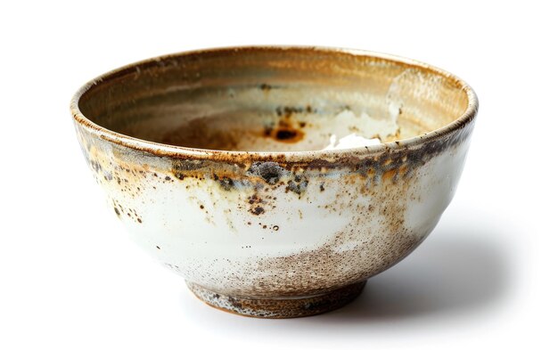 Ceramic Soup Bowl On White Background