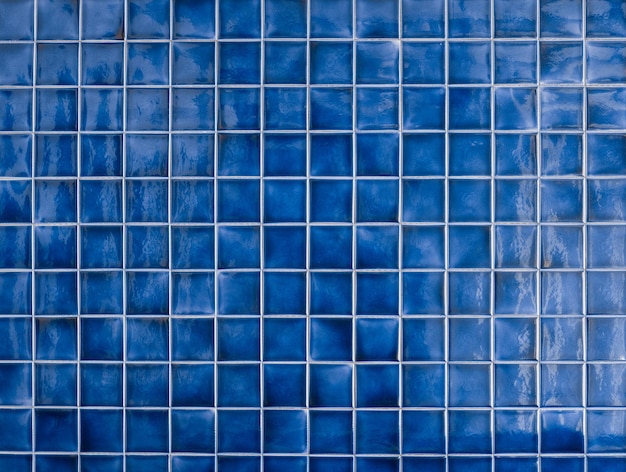 ceramic tile with abstract mosaic geometric pattern