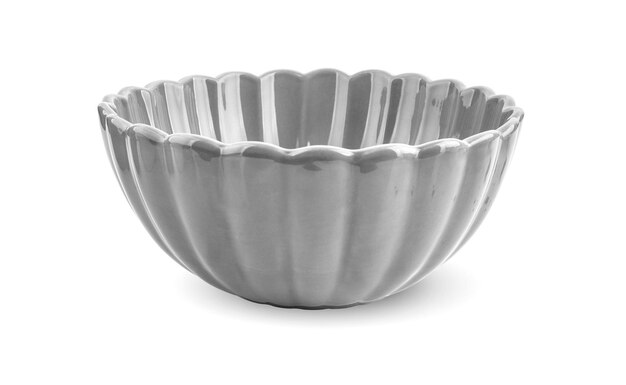 Photo ceramics bowl isolated on white background