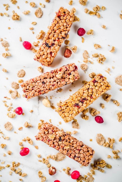 Cereal granola muesli bar