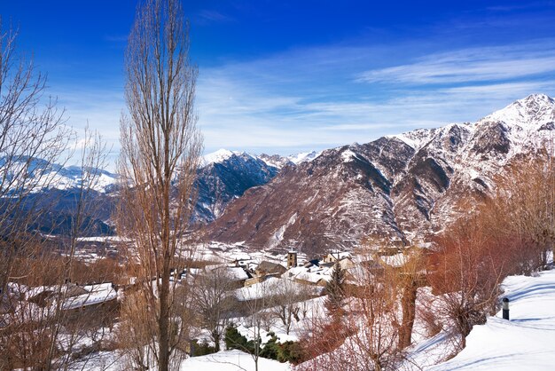 Cerler in Pyrenees of Huesca Spain