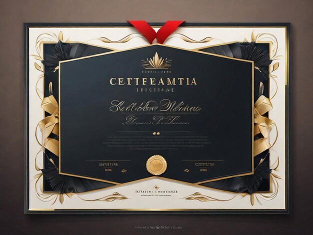 Certificate of Appreciation template vector illustration