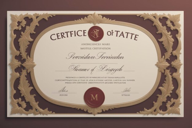 certificate tamplate