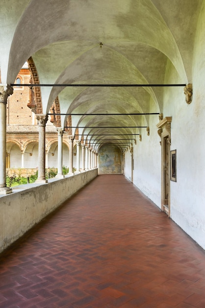 Certosa di Pavia (Lombardije, Italië), klooster van de historische abdij