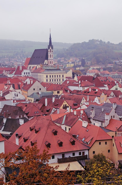 Cesky Krumlov town