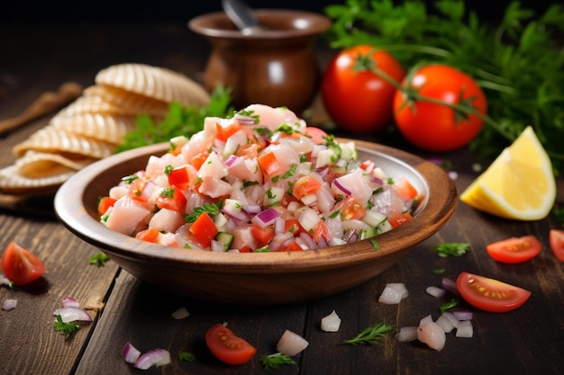 Празднование Ceviche Cinco De Mayo фото еды