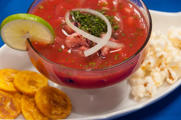 Foto ceviche di camaron