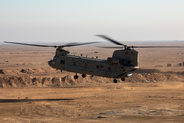 CH-47F Chinook helicopters