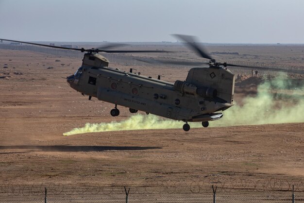 CH-47F Chinook helicopters