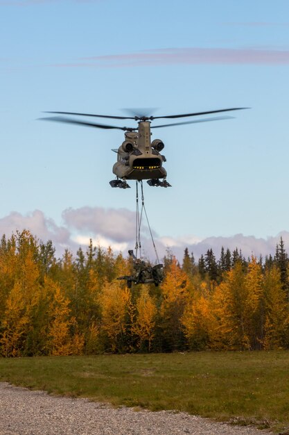 CH-47F Chinook helicopters