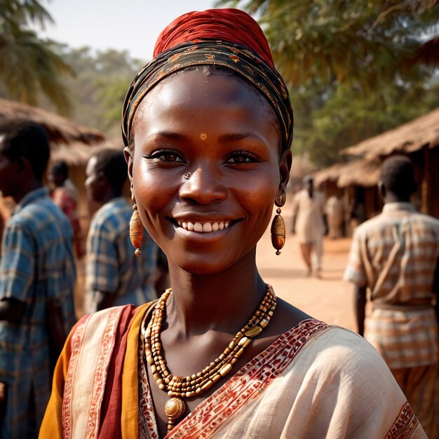 Chad woman from Chad typical national citizen