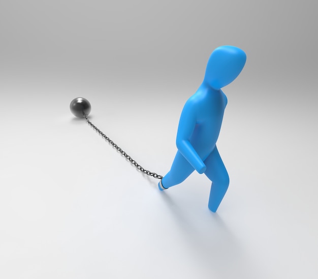 Chain and ball animation