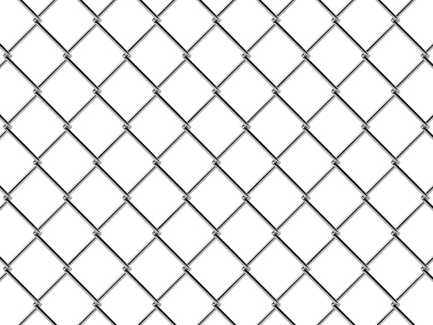 chain link fence pattern industrial style wallpaper