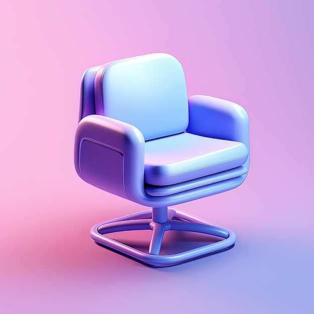 コンピューター用椅子 ミニマルデザイン