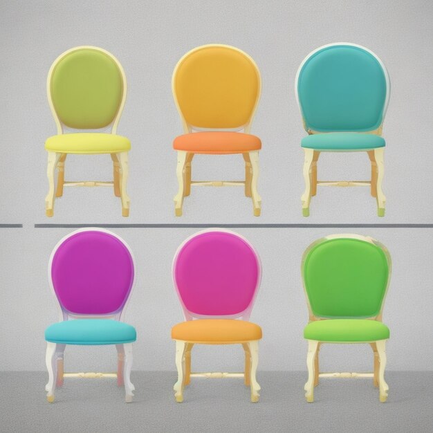 Chair stickers