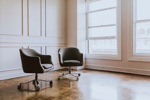 Chairs in a living room